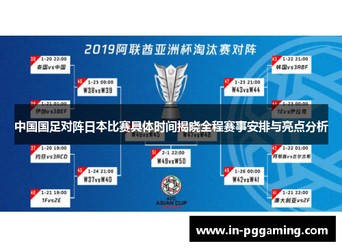 中国国足对阵日本比赛具体时间揭晓全程赛事安排与亮点分析 中国国足对阵日本比赛具体时间揭晓全程赛事安排与亮点分析